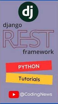 Setup Django Rest Framework | Django Tutorial #django #python