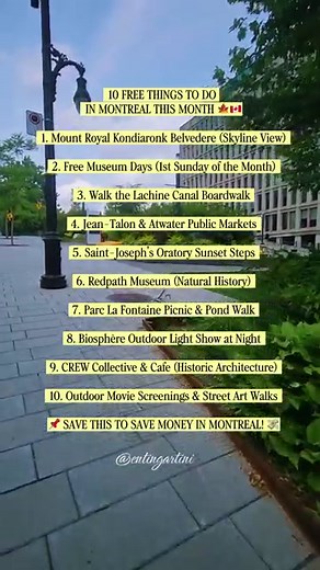 10 Free Things to Do in Montreal