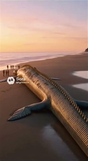 Mosasaur is real? Or is this ai?￼