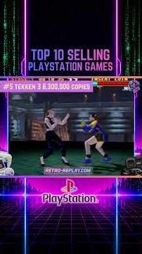 Top 8 Best-Selling PlayStation Games of All Time 🎮 PS1 Legends Ranked! #RetroGaming #PS1