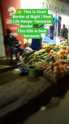 #SirariBorder #Kenya #Tanzania #BorderLife #Africa #Travel #RealLife