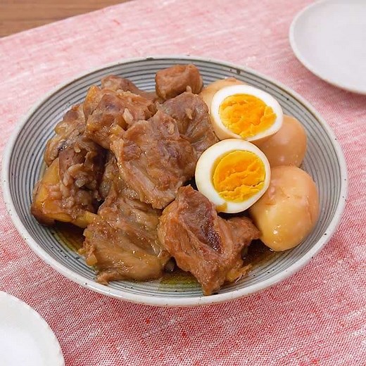 圧力鍋でとろとろに仕上げる！ 豚バラ軟骨(パイカ)の角煮のレシピ動画・作り方 | デリッシュキッチン