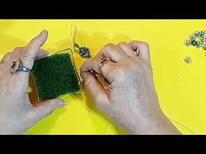 “Easy Handmade Christmas Gift Idea!”“| Beautiful Beaded Hair Clip DIY | Perfect Christmas Gift!”🎁✨