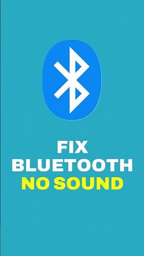 How To Fix Bluetooth Connected But No Sound
