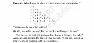 Why does the pattern of adding consecutive odd numbers resultin... | Filo