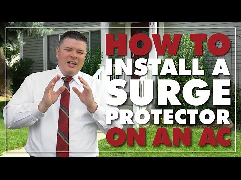 AC Maintenance - How to Install a Surge Protector For Your Air Conditioner