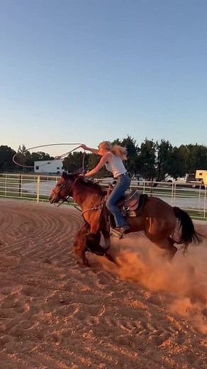 Hilarious Rodeo Fail: Breakaway Roping gone wrong!