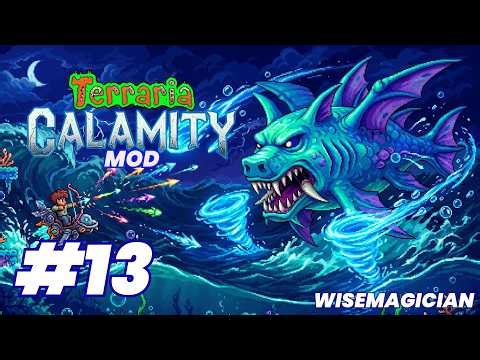 DUKE FISHRON VE THE PLAGUEBRINGER GOLIATH BOSSLARI YENİLDİ! - TERRARIA CALAMITY MOD TÜRKÇE #13