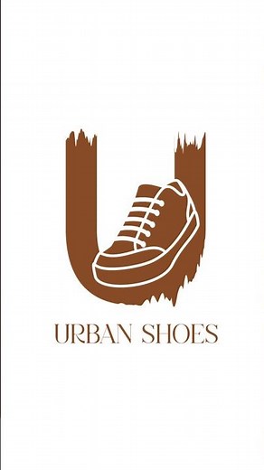 'URBAN SHOES' 👟 LOGO DESIGN IN ADOBE ILLUSTRATOR 🔥😍