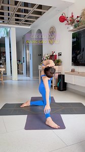 Vừa uốg cf chah tây vừa kết hợp tập yoga để lấy dág nè ch em ơi Slina Yoga #phuongtrinhjolie #yoga | Phương Trinh Jolie