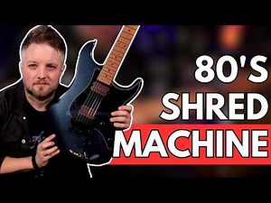 This Guitar Was Built for 80s Shred! - Jet JS-800