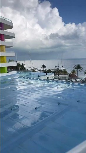A balcony like this... 📍 location - Temptation Cancun Resort 🇲🇽 Cancun Mexico