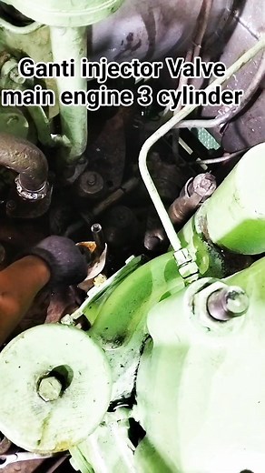 Ganti injector Valve main engine #reels | Amir Kelana Kadang