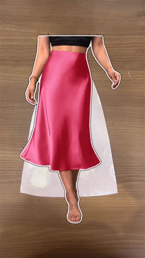 Papahanyy on Instagram: "Basic A-Line Skirt Pattern: The Quickest Formula for#sewing #fasion #design"