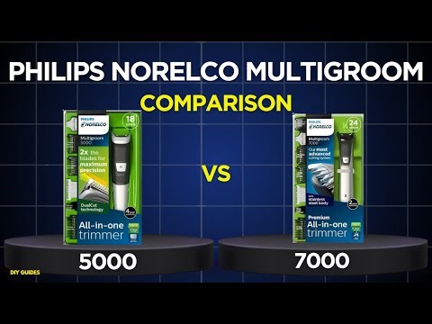 Philips Norelco Multigroom 5000 vs 7000 Comparison | Which One Actually Handles Thick Hair Better?