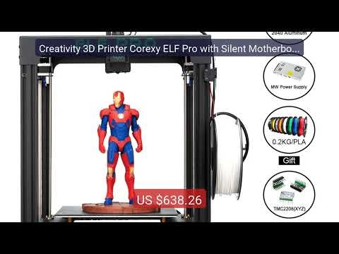 Creativity 3D Printer Corexy ELF Pro with Silent Motherboard M... — Hot Deal 2026 | Limited Offer!