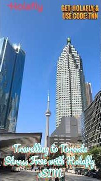 Easy Setup #Travel eSIM for #Toronto | Fast Reliable Data | Super Fast Data #holaflytraveller #eSIM