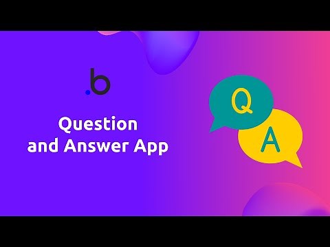 Create a Questions and Answers Webapp like Quora using Bubble