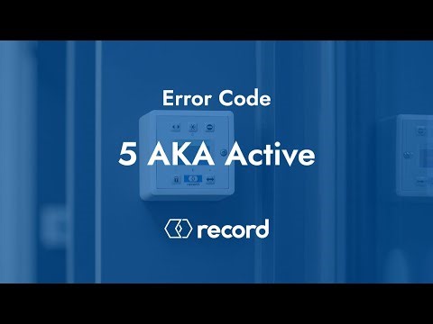 Automatic Door Error 5 AKA Active