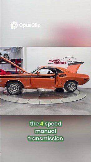 1971 Challenger RT Tribute: 440 Magnum V8 Power!