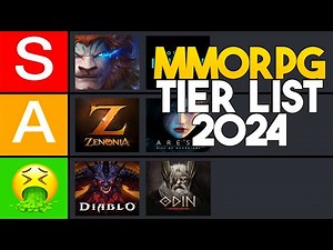 MMORPG TIER LIST 2024 Cross-Platform! (Open World, Mobile, PC & Console)