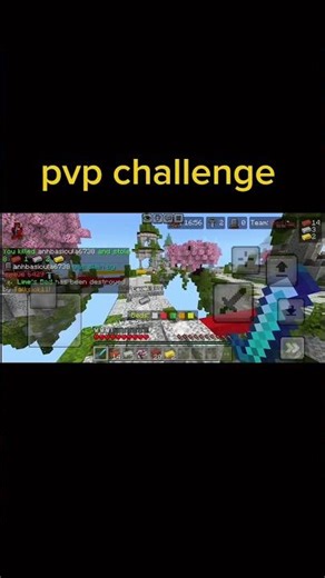 Minecraft bedwars pvp 😱 #shorts #minecraft