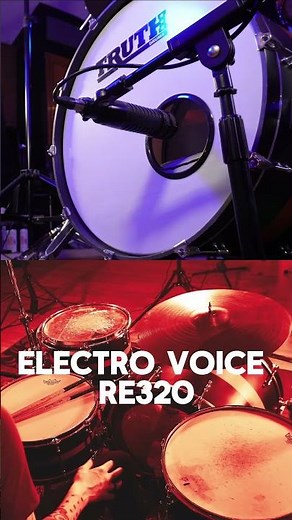 AKG D112 vs RE320 Kick Drum Shootout! #electrovoice #akgmicrophones #microphonereview
