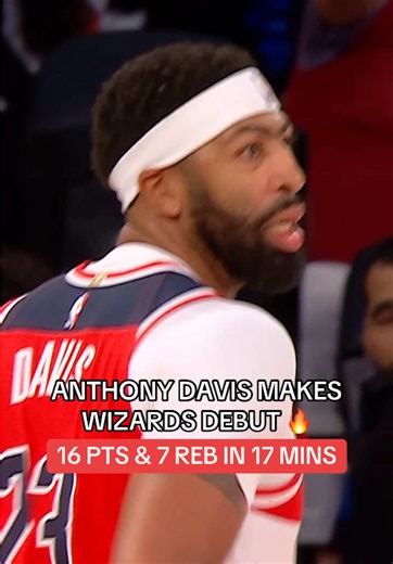Always great to watch AD hoops 🙌 #anthonydavis #wizards #washington #nba #basketball