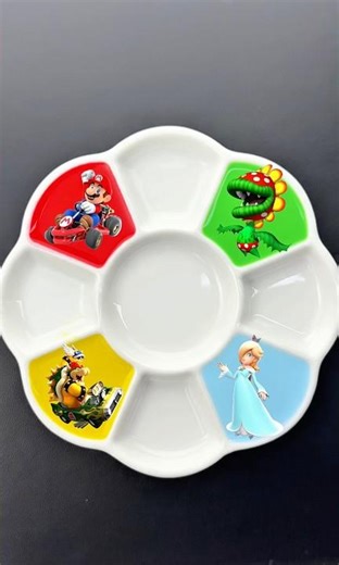 Super Mario Galaxy Color Mixing #satisfying #art #mario #mariobros #supermario #colormixing