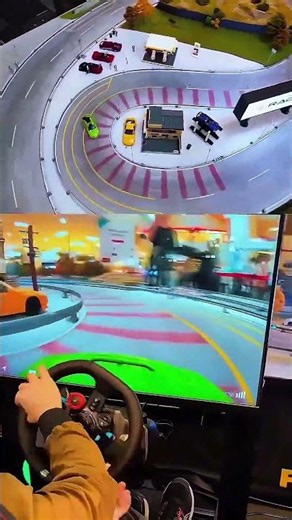 Ultimate Immersive RC Driving! Controlling a Real Mini Car with a Sim Wheel#SimRacing #SteeringWheel