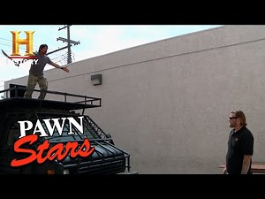 Corey Is Intrigued by Zombie Apocalypse Survival Vehicle (Season 10) | Pawn Stars