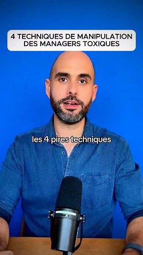 Les 4 techniques de manipulation au travail des managers toxiques #droitdutravail #droit #salarié #employeur #management | Alvin Plouviez