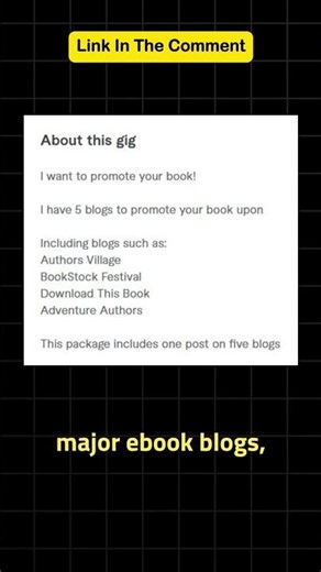 I Found a $25 Fiverr Gig That Promotes Your Book to 70,000+ Readers