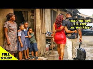 HE SAID “KEEP THE KIDS, I’LL KEEP MY MISTRESS” AND LEFT – YEARS LATER THE KIDS STOOD BY THEIR MUM AS
