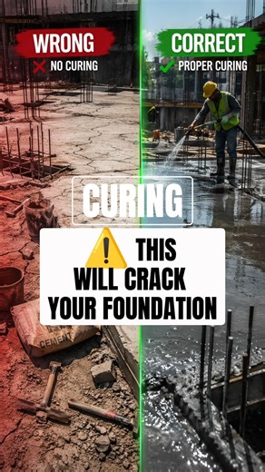 ⚠️ No Curing = Cracked Concrete (Do This Instead!)