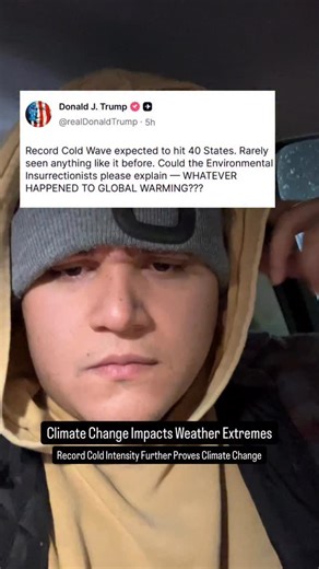 Calvin | Environmental Scientist on Instagram: "It is okay to believe and read the science about Climate Change. Instead of believing false narratives that cherry pick data from non-experts or experts that have been bought by the O&G industry. There is a rise in the number of “former climate activists” with connections to Think Tanks or organizations heavily aligned with the O&G industry. Many of you might even be following them and not realize how coded their videos are. They want to sell you c