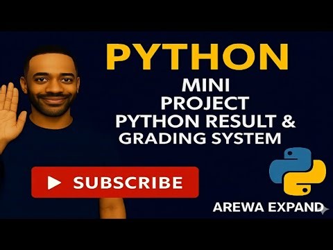 Python Result & Grading System python da hausa