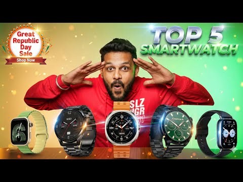 Top 5 Smartwatch To buy this Amazon Great Republic Days Sale 2026⚡️