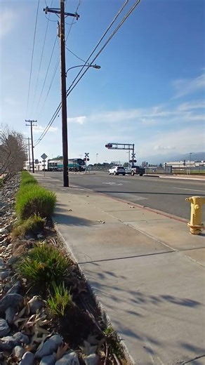 MetroLink train in covina.