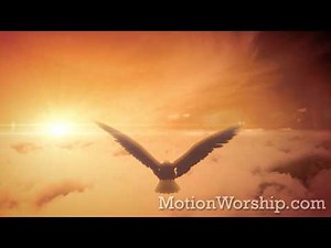 Bald Eagle Soaring Over Clouds Seamless Loop - by Motion Worship