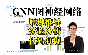 论文创新秒懂！GNN图神经网络：原理  论文解读 代码复现，入门必看基础干货，全套教程快码住！深度学习/神经网络/人工智能