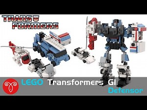 Lego Transformers MOC G1 Defensor/Protectobots Autobots Combiners Mecha