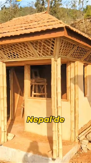 Nepalin lüks bambu evleri #bambuevleri #geleneksel | mk11