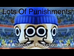 Jake Whitehouse Productions Error 1 Lots Of Punishments