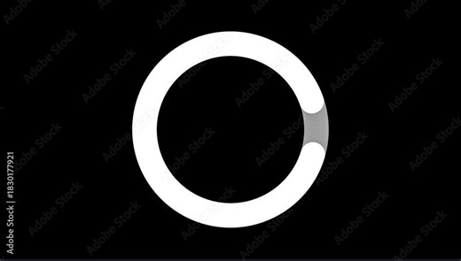 looping ring-style loading icon with dynamic motion, great for websites, mobile apps, and dashboards.