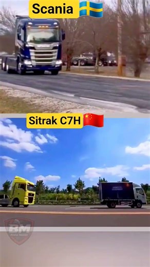 The Ultimate Showdown: Automatic Emergency Braking (AEB) Test — Scania vs. Sinotruk Sitrak C7H