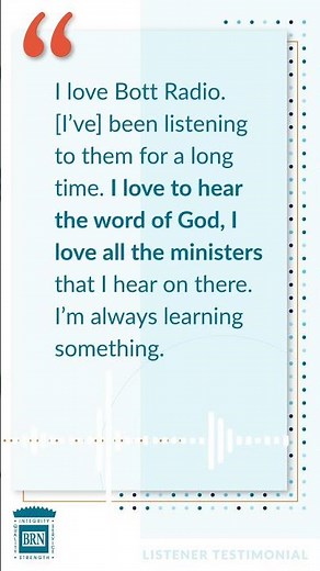 Bott Radio Network Listener Testimonial - YourVoice