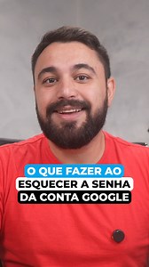 175K views · 3.2K reactions | O QUE FAZER AO ESQUECER A SENHA DA CONTA GOOGLE #contagoogle #redefinirsenha #esqueciasenha #comofazer #segurança #segurançadigital #idosos #celular #dicasdecelular #simplificandocelular | Bruno Siqueira - Simplificando Celular | Facebook
