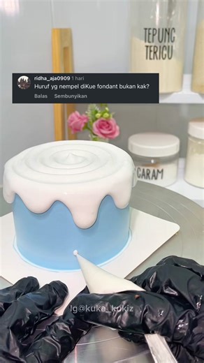 Cara Dekorasi Cake dengan Buttercream dan Whipped Cream