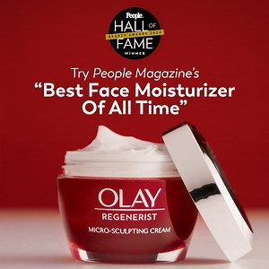 People’s Best Face Moisturizer of All Time checks all the boxes: ✅10 benefits ✅Under $25 ✅Recommended by experts Try today! | Olay